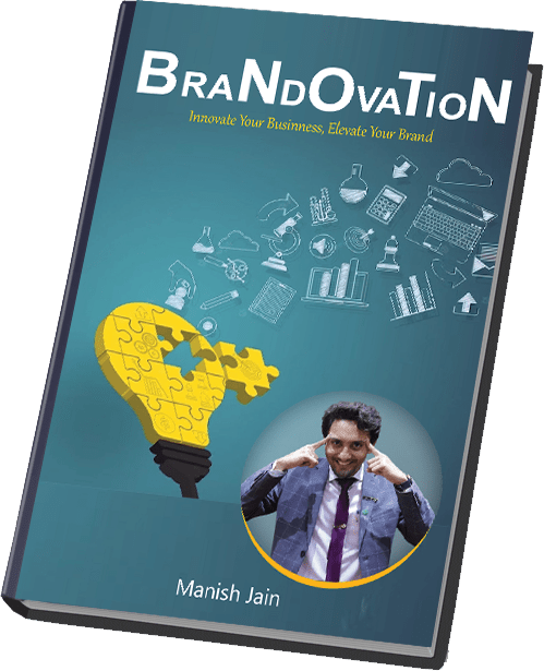 Brandovation book cover by Manish Jain
