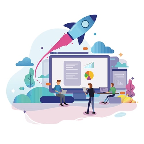 First impression created by professional website design