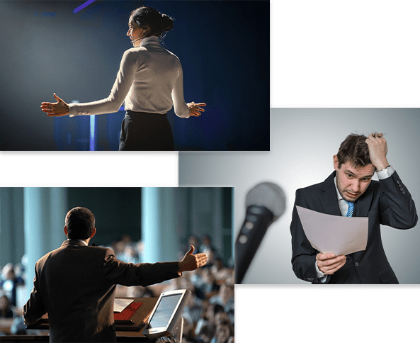 Public speaking confidence and stage fear